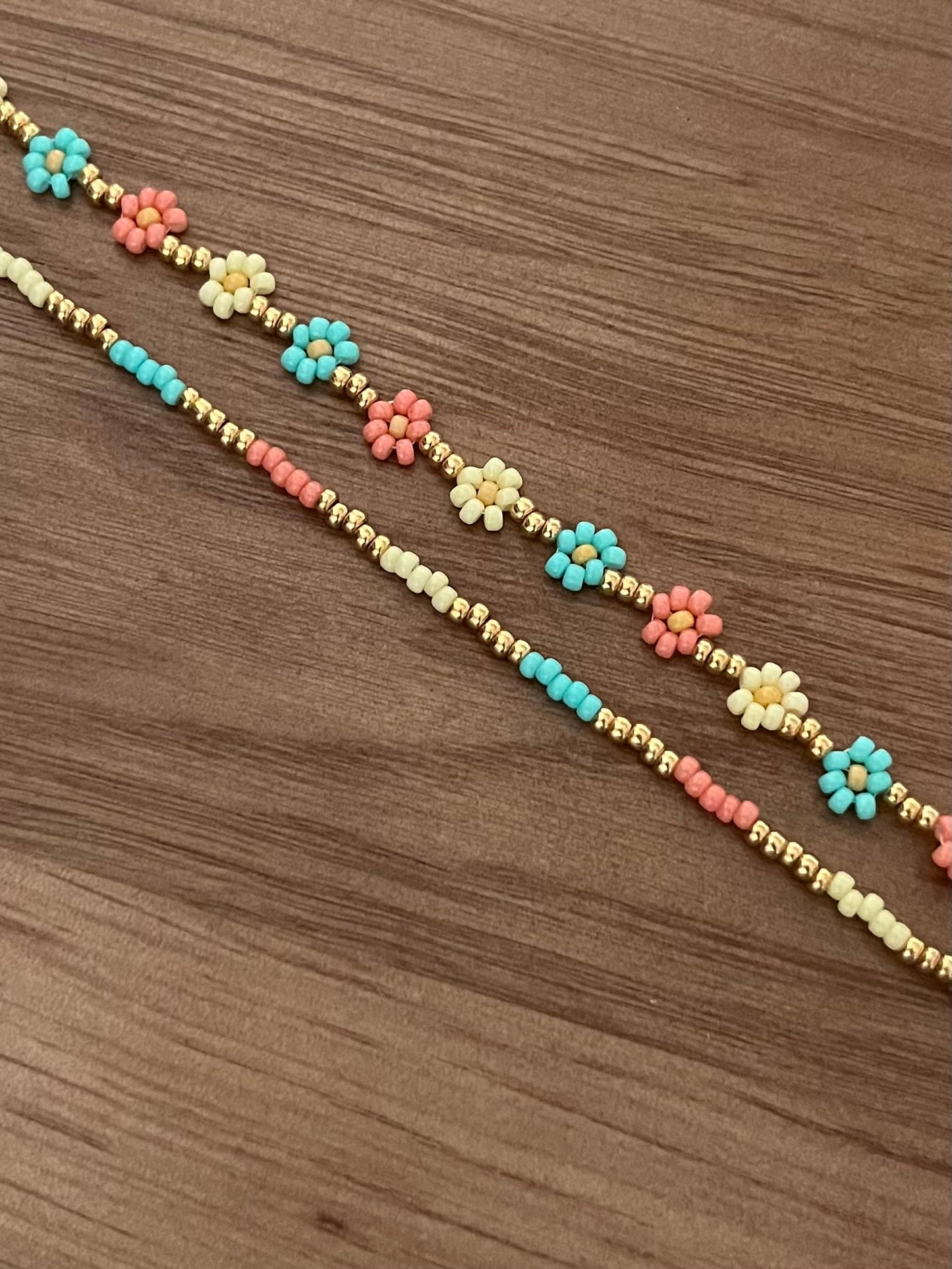Daisy Bracelet - color mix